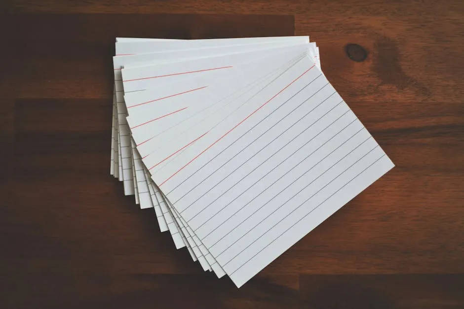 A wall of index cards pinned and connected with string, suggesting a personal knowledge system of linked notes