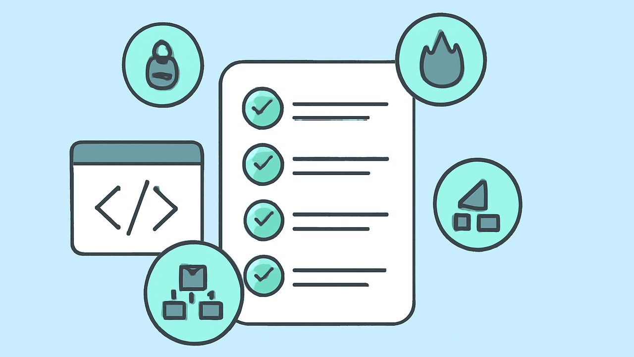Code Review Checklist template thumbnail